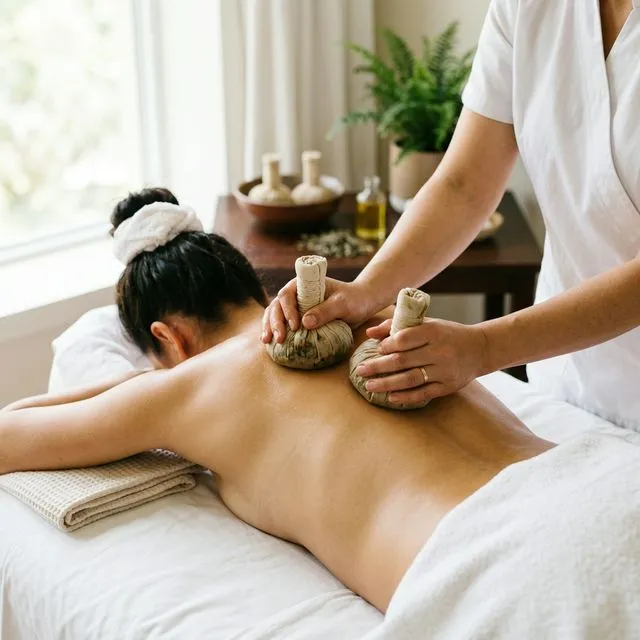 Massagem com Pindas